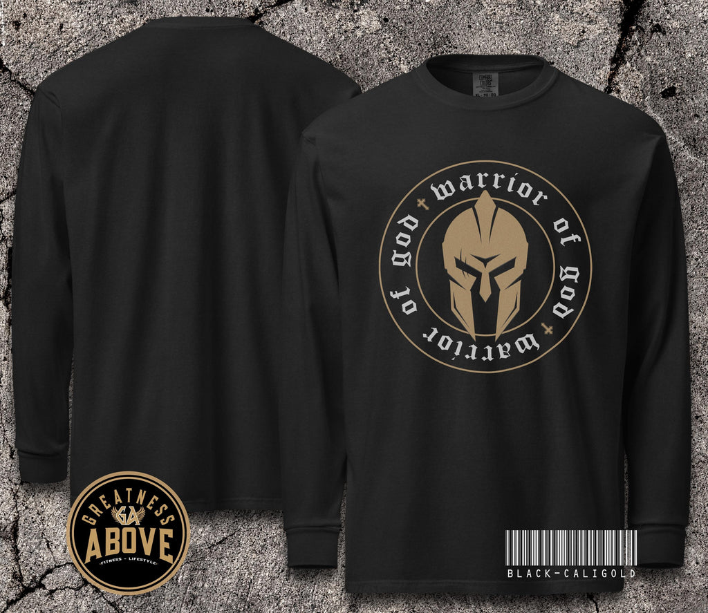 Warrior of God Shirt or Long Sleeve | Spartan Armor Tee | Men's Christian Shirts