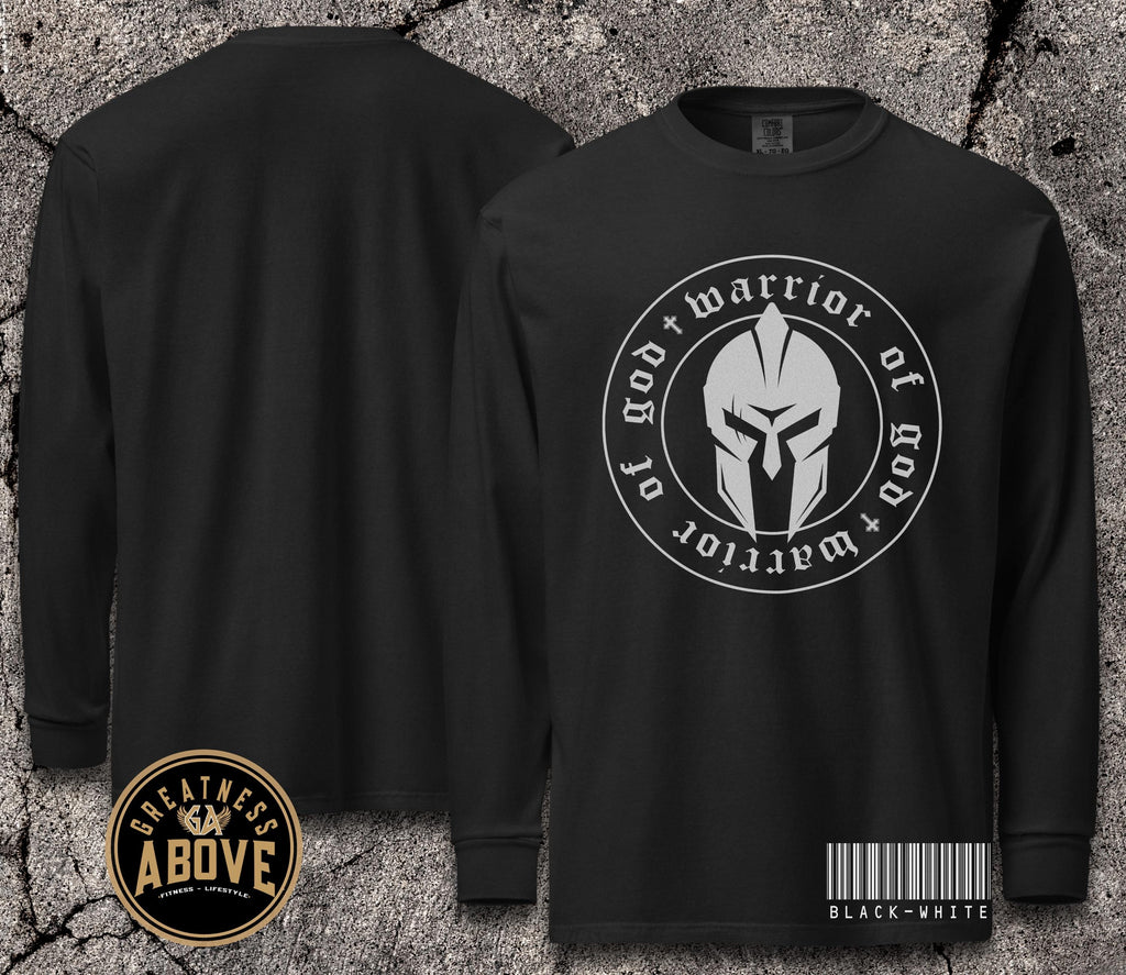 Warrior of God Shirt or Long Sleeve | Spartan Armor Tee | Men's Christian Shirts