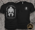 Spartan Warrior Shirt | Gladiator Graphic Tee | Men's Gym Motivation Shirt
