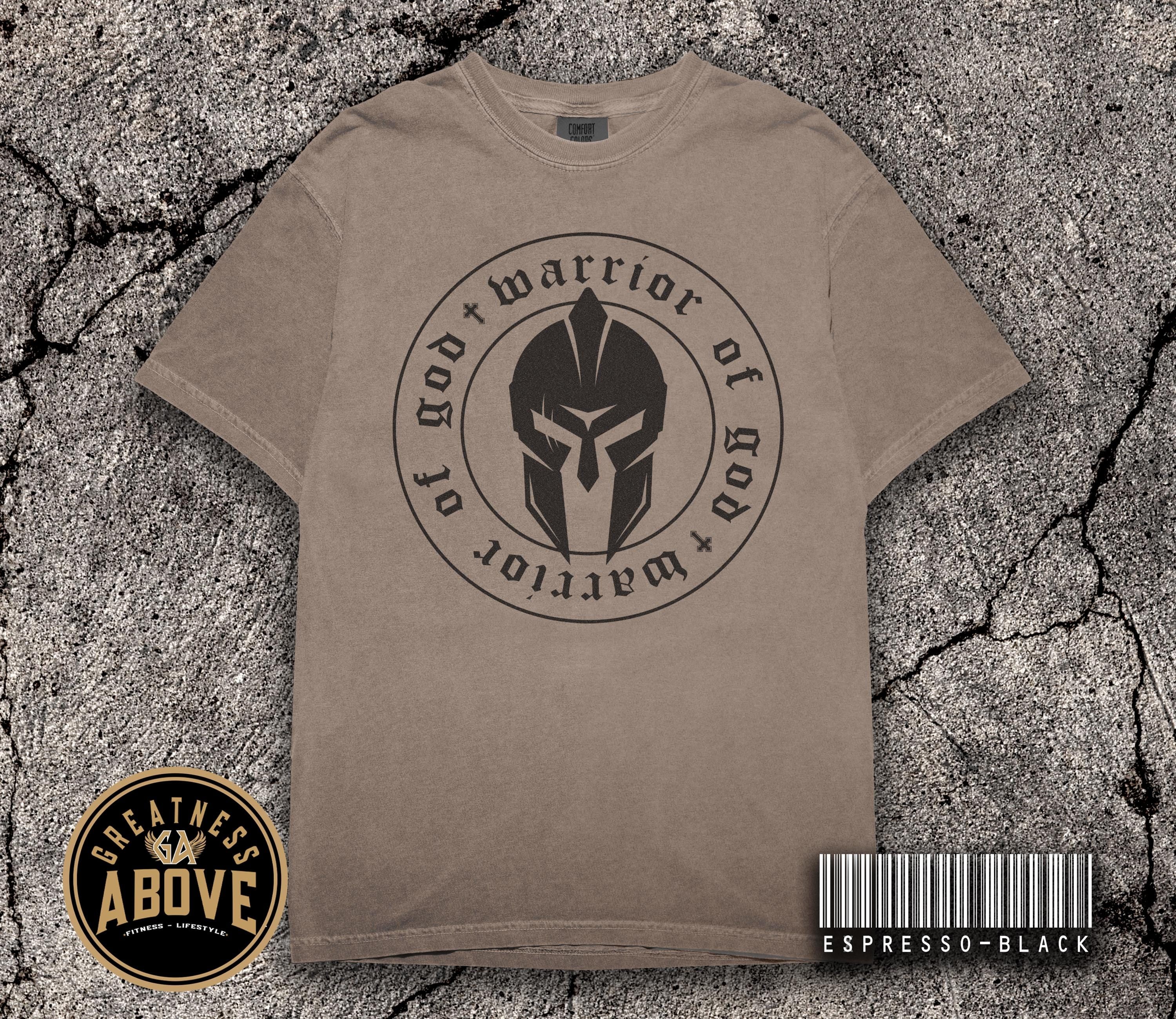 Warrior of God Shirt or Long Sleeve | Spartan Armor Tee | Men's Christian Shirts