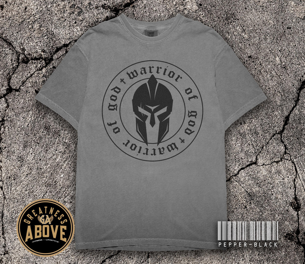 Warrior of God Shirt or Long Sleeve | Spartan Armor Tee | Men's Christian Shirts