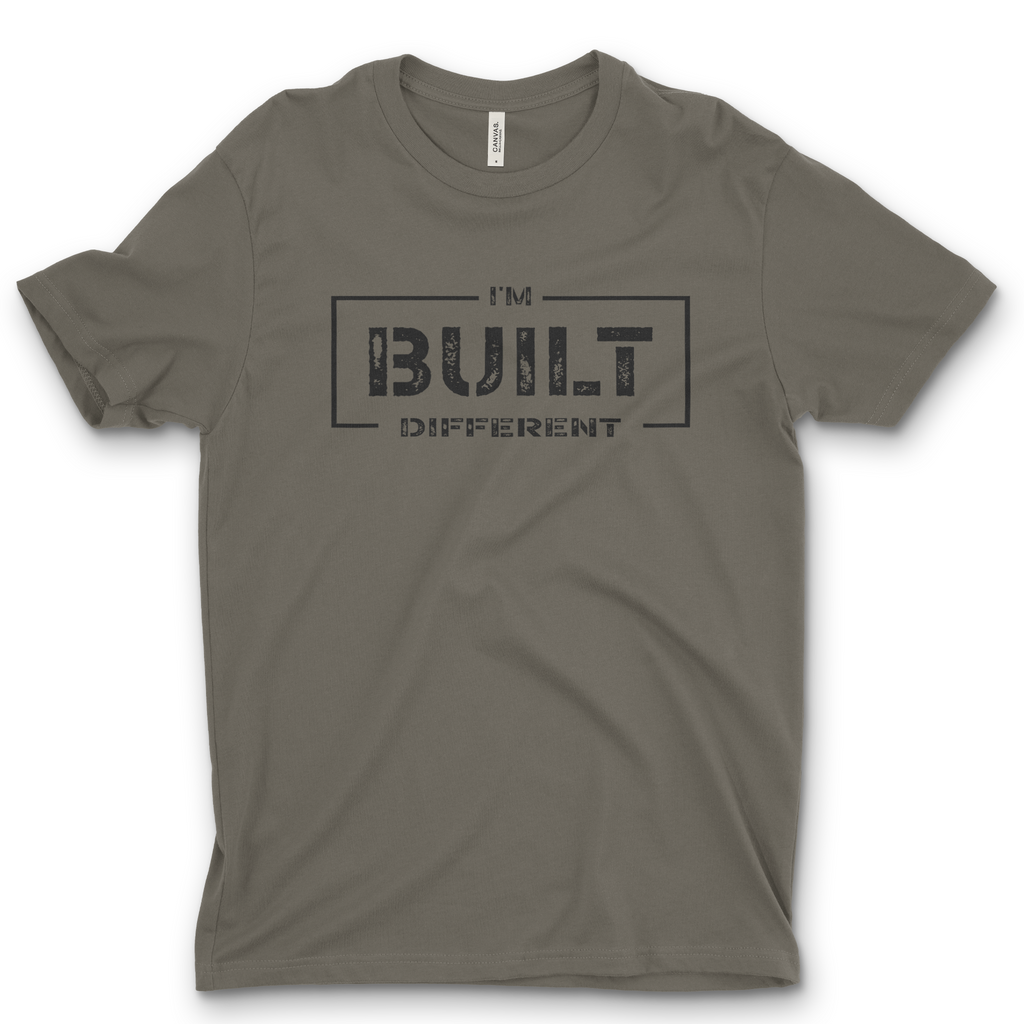 Built Different T-Shirt | Motivational Gym & Lifestyle Tee