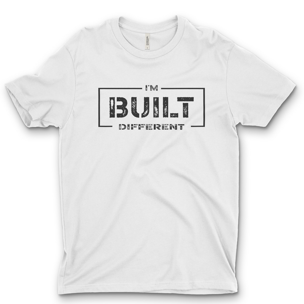 Built Different T-Shirt | Motivational Gym & Lifestyle Tee