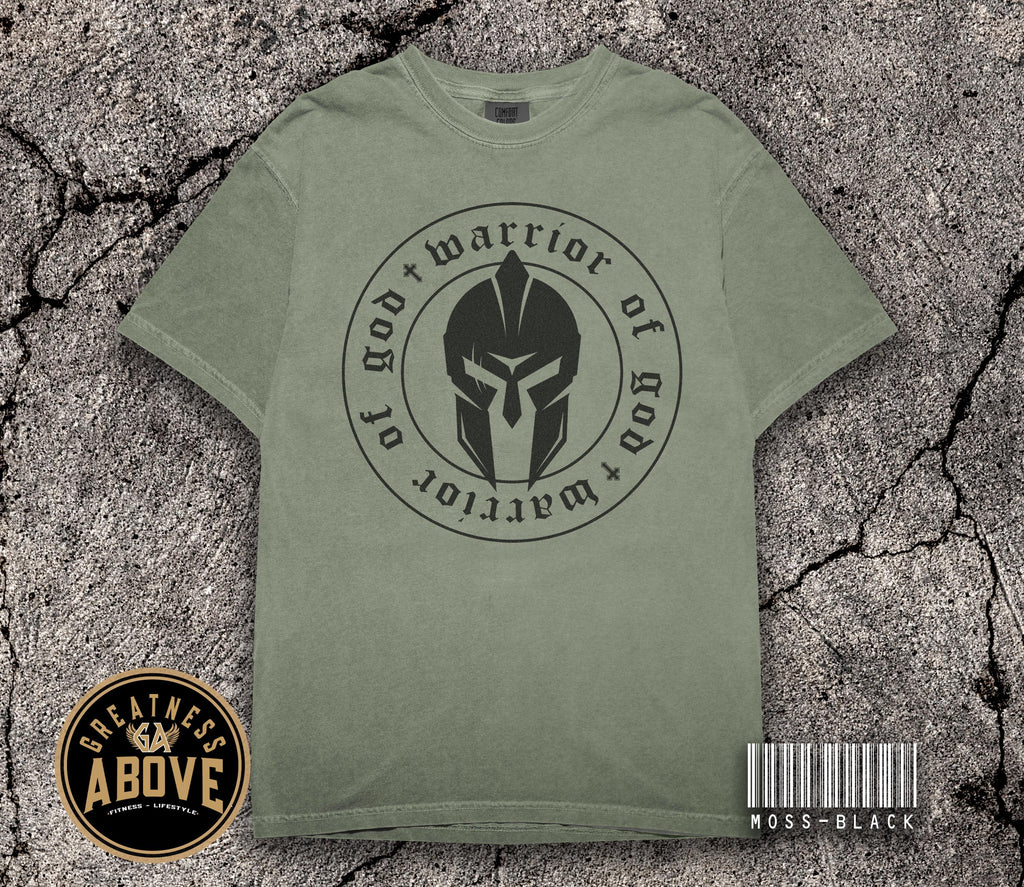 Warrior of God Shirt or Long Sleeve | Spartan Armor Tee | Men's Christian Shirts