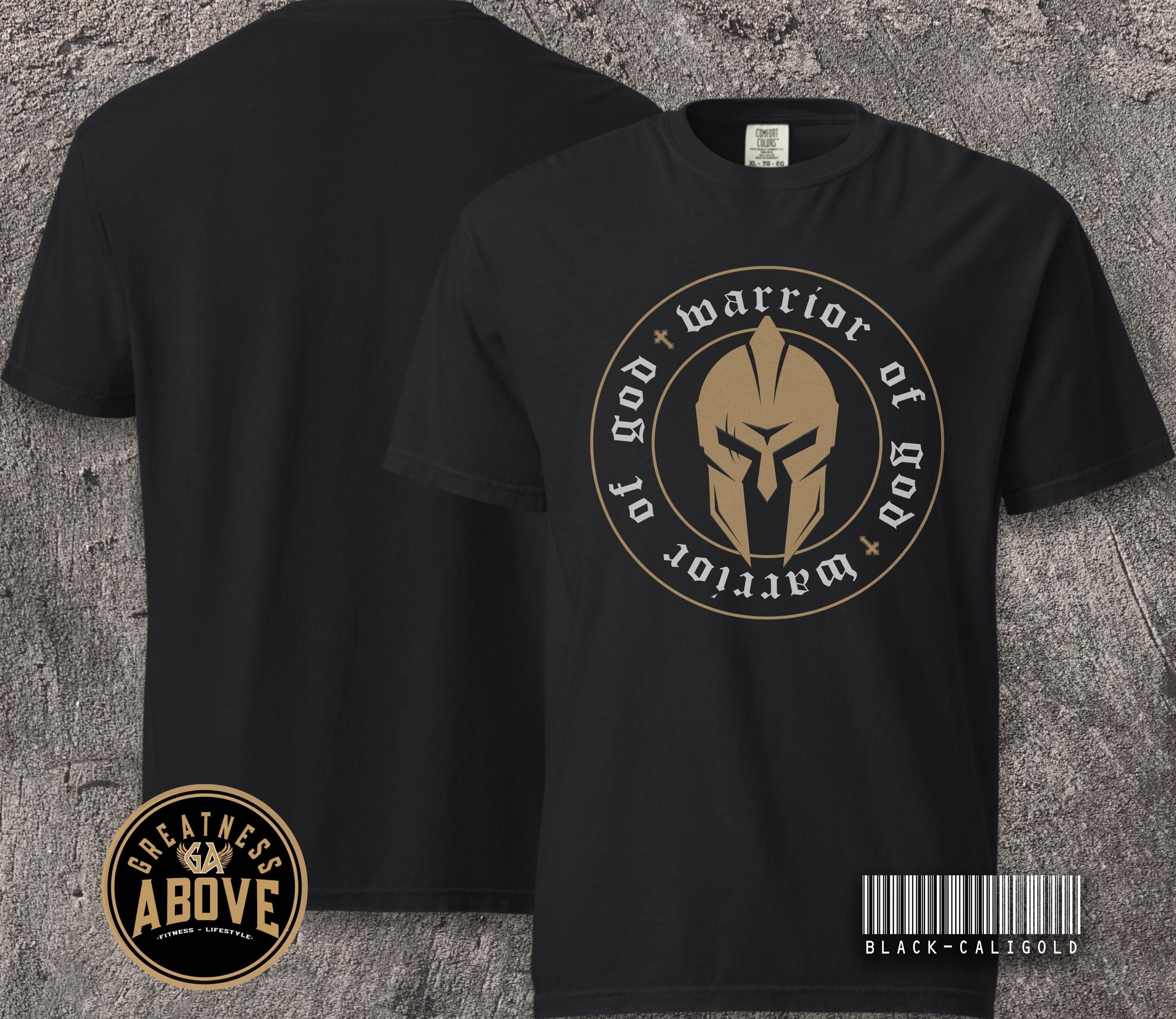 Warrior of God Shirt or Long Sleeve | Spartan Armor Tee | Men's Christian Shirts
